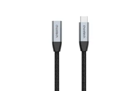 Кабель USB(m) C 3.1 Gen2- USB(f) C, 10Gbps, 100W, 2m. удлинитель (XCC-1039) Choetech