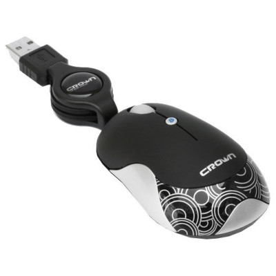 Мышь компьютерная Crown CMM-56 silver