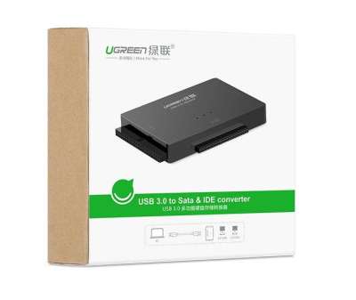 Переходник с USB 3.0 на SATA &amp; IDE UGREEN