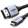 Кабель HDMI(m) - micro HDMI(m), V2.1, 8K@60Hz, 1m HD164 (15516) UGREEN