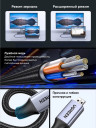 Кабель HDMI(m) - micro HDMI(m), V2.1, 8K@60Hz, 1m HD164 (15516) UGREEN