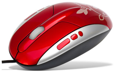 Мышь компьютерная Crown CMM-55 red