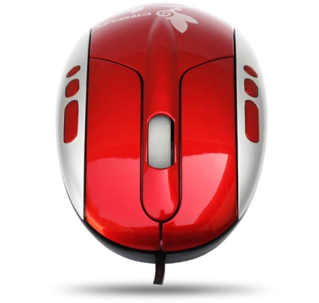 Мышь компьютерная Crown CMM-55 red