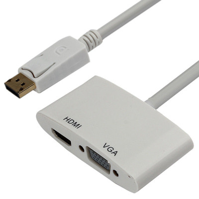 Переходник с Display Port на HDMI + VGA