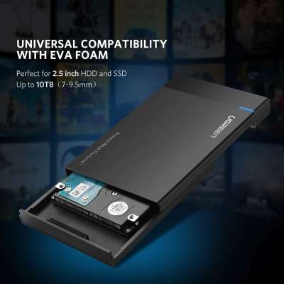 Корпус внешнего жесткого диска USB 3.0 SATA 2.5" US221 (30848) UGREEN