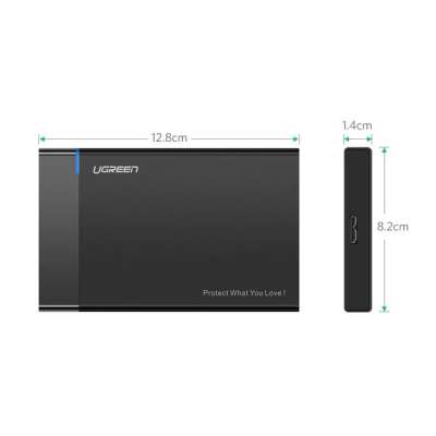 Корпус внешнего жесткого диска USB 3.0 SATA 2.5" US221 (30848) UGREEN