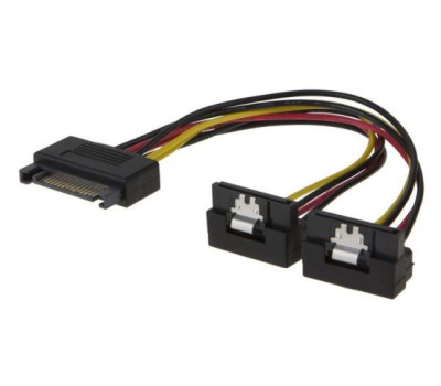 Кабель питания Sata на 2 Sata, 15см