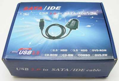Переходник адаптер с USB на SATA &amp; IDE