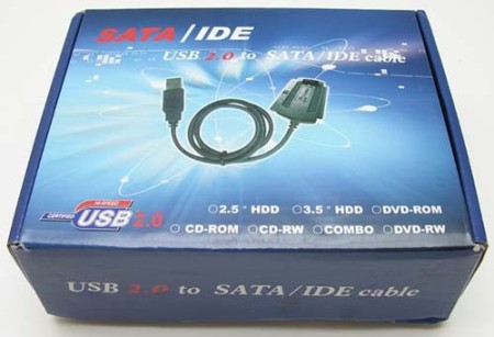 Переходник (адаптер) с USB на SATA &amp; IDE