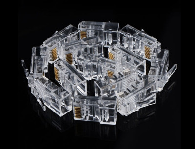 Коннектор RJ-45 (UTP) CAT 5e, 100шт., NW110 (50246) UGREEN