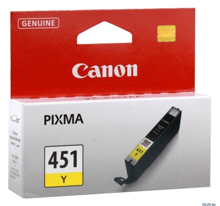 Картридж Canon CLI-451Y (ORIGINAL)