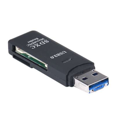 Card Reader USB 3.0/microUSB - MicroSD (переходник с microSD на USB 3.0 или microUSB)