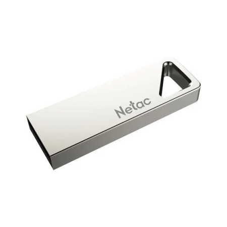 USB-накопитель, Netac, NT03U326N-016G-20PN, 16GB, USB2.0 Серебристый