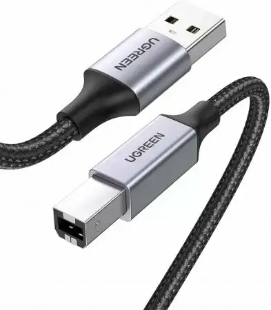 Кабель USB(m) - USB(m) A/B для принтера USB 3м. US369 (80804) UGREEN