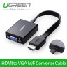 Конвертер HDMI на VGA Adapter MM103 (40248) UGREEN