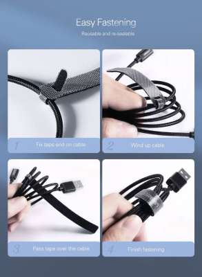 Органайзер липучка для кабелей, 12mm*14сm UGREEN
