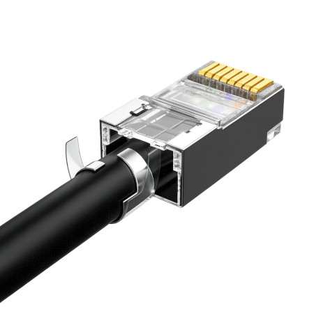 Коннектор RJ-45 (FTP) CAT 7, 10шт., NW123 (70316) UGREEN