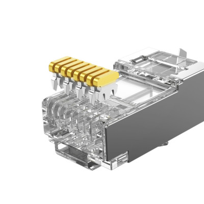 Коннектор RJ-45 (FTP) CAT 7, 10шт., NW123 (70316) UGREEN