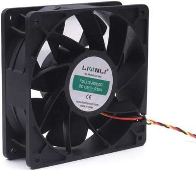 FAN for Case LIANLI 12038 FD1212-R2012G, 12V, 1.2A, 120*120*38, 4500об/мин, 4 pin