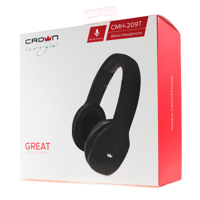 Наушники Crown CMH-209T