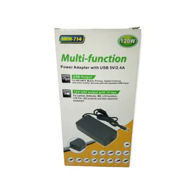 Универсальный блок питания для ноутбуков MRM-714, 120W
