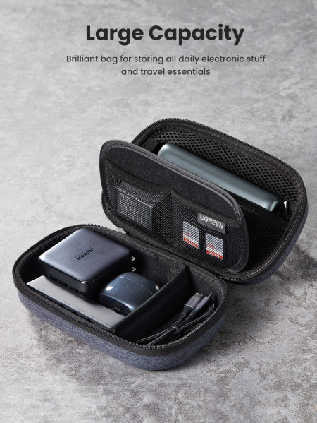 Сумка для аксессуаров, Gray, Oxford, 203*129*72mm, LP152 (50903) UGREEN