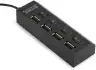 USB 2.0 4 port HUB c переключателем