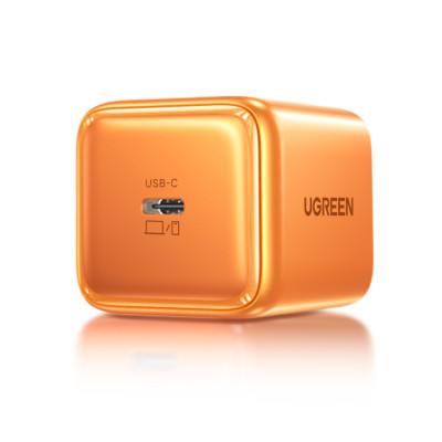 Зарядное устройство на 1C, 45W, QC4.0/PD3.0, Gan X, Оранжевый, X524 (95321) UGREEN