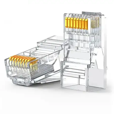 Коннектор RJ-45 (UTP) CAT 6, 10шт., NW120 (50961) UGREEN