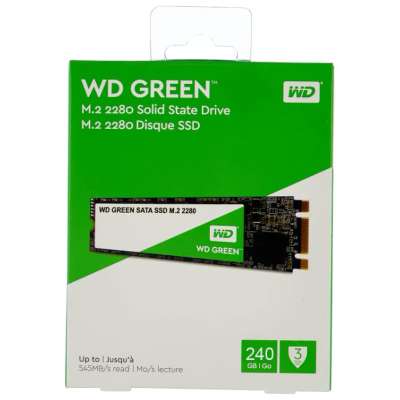 Твердотельный накопитель 240GB SSD WD GREEN M.2 2280 SATA