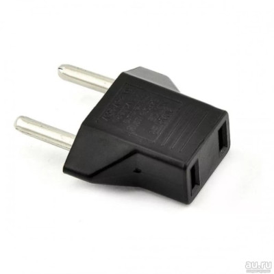 Адаптер Евровилка 220V на двойной американский/китайский