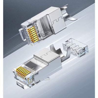 Коннектор RJ-45 (FTP) CAT 6, 100шт., NW184 (80121) UGREEN