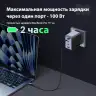Зарядное устройство на 3xUSB C+1xUSB, 100W, QC4+/PD3.0, Nexode S, GaNInfinity X565 (35043) UGREEN