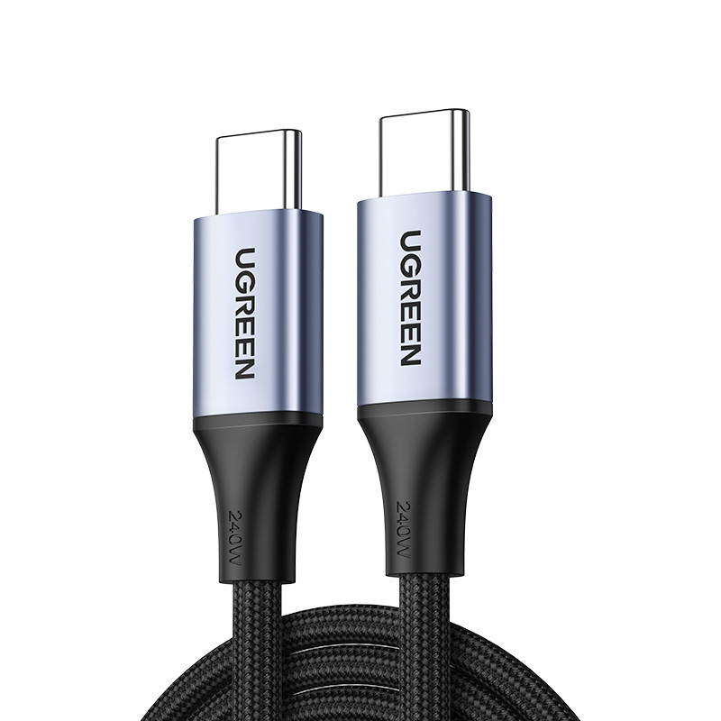 Кабель USB C - USB C, 480Mbps, 5A, QC4.0/PD3.1, 240W, 1m, US535 (15311) UGREEN
