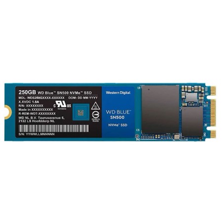 Твердотельный накопитель 250Gb SSD WD 3D NAND M.2 PCIe NVMe 2280