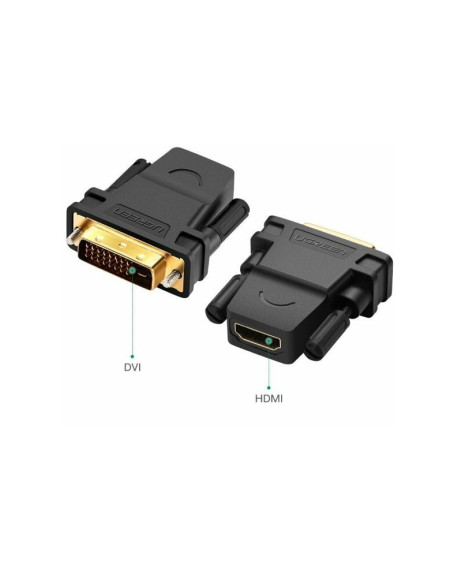 Переходник DVI(m) 24+1 - HDMI(f) (20124) UGREEN