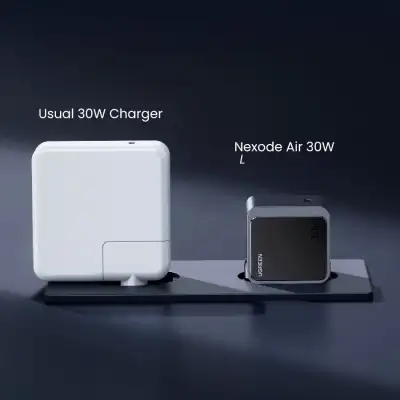 Зарядное устройство на 1xUSB C, 30W, QC4+/PD3.0, Nexode S, GaNInfinity X503 (35041) UGREEN