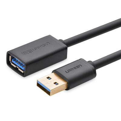 Кабель USB(m) - USB(f) удлинитель USB 3.0, 3m US129 (30127) UGREEN