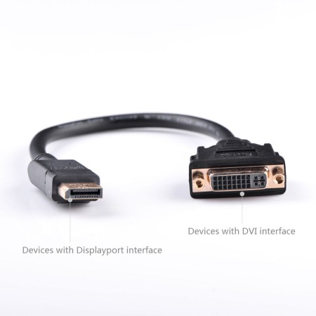 Конвертер DisplayPort на DVI adapter UGREEN