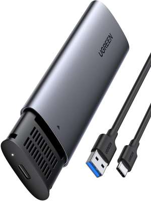 Корпус для установки M.2 SSD накопителя NGFF B-Key (USB C 3.1) CM400 (10903) UGREEN