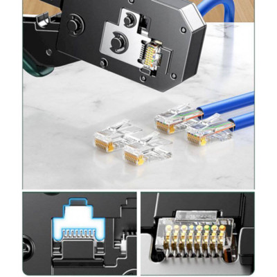Инструмент для обжима кабеля RJ45/RJ11 (70683) UGREEN
