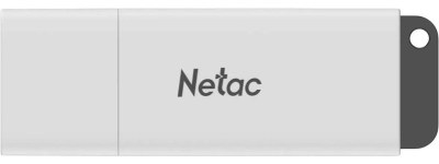 USB-накопитель, Netac, NT03U185N-128G-20WH, 128GB, USB2.0 Белый