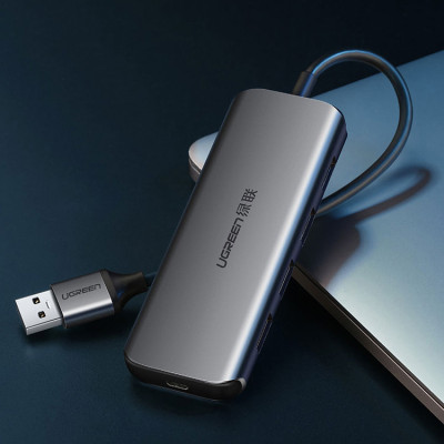 USB 3.0 4 port HUB, 0.15m UGREEN