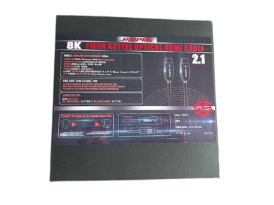 Кабель HDMI  2m, V2.1, 8K@60Hz (оптический) RUIPRO