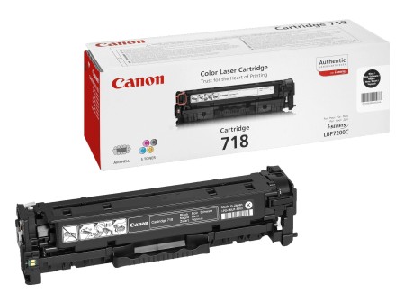 Картридж Canon 718 black (ORIGINAL)