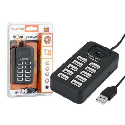 USB 2.0 10 port HUB