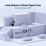 Адаптер соединитель патч-корда RJ-45, Cat.8, 10Gbps NW261 (15117) UGREEN
