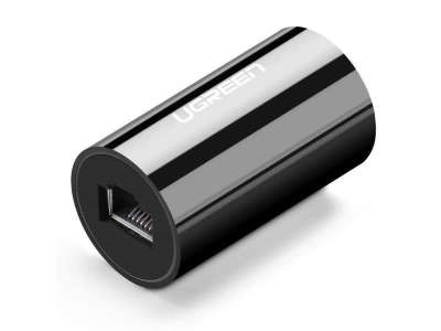 Адаптер соединитель патч-корда RJ-45, Cat.7, 10Gbps (30837) UGREEN