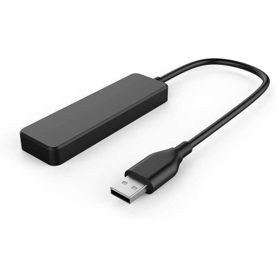 USB 2.0 4 port HUB (Черный)