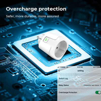 Умная мини Wi-Fi розетка,SmartRUL, Tapo BSD33, 20A, IEEE 802.11b/g/n, 2,4 ГГц